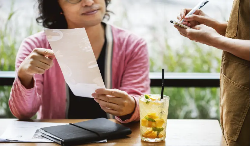 man-ordering-food-restaurant